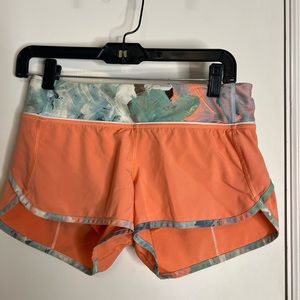 Run speed shorts lululemon
